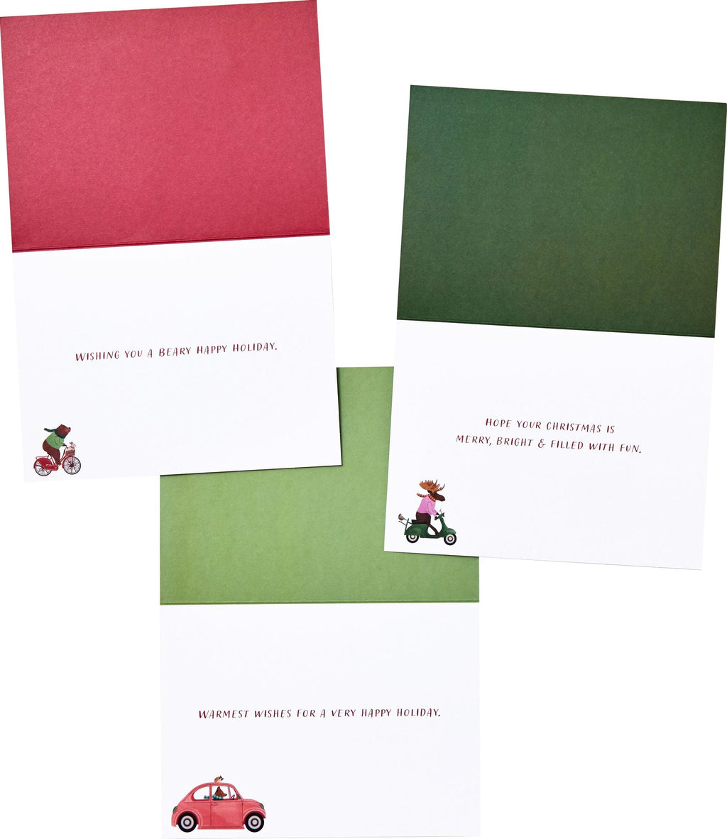 Christmas Crusing Critters Stationery Set