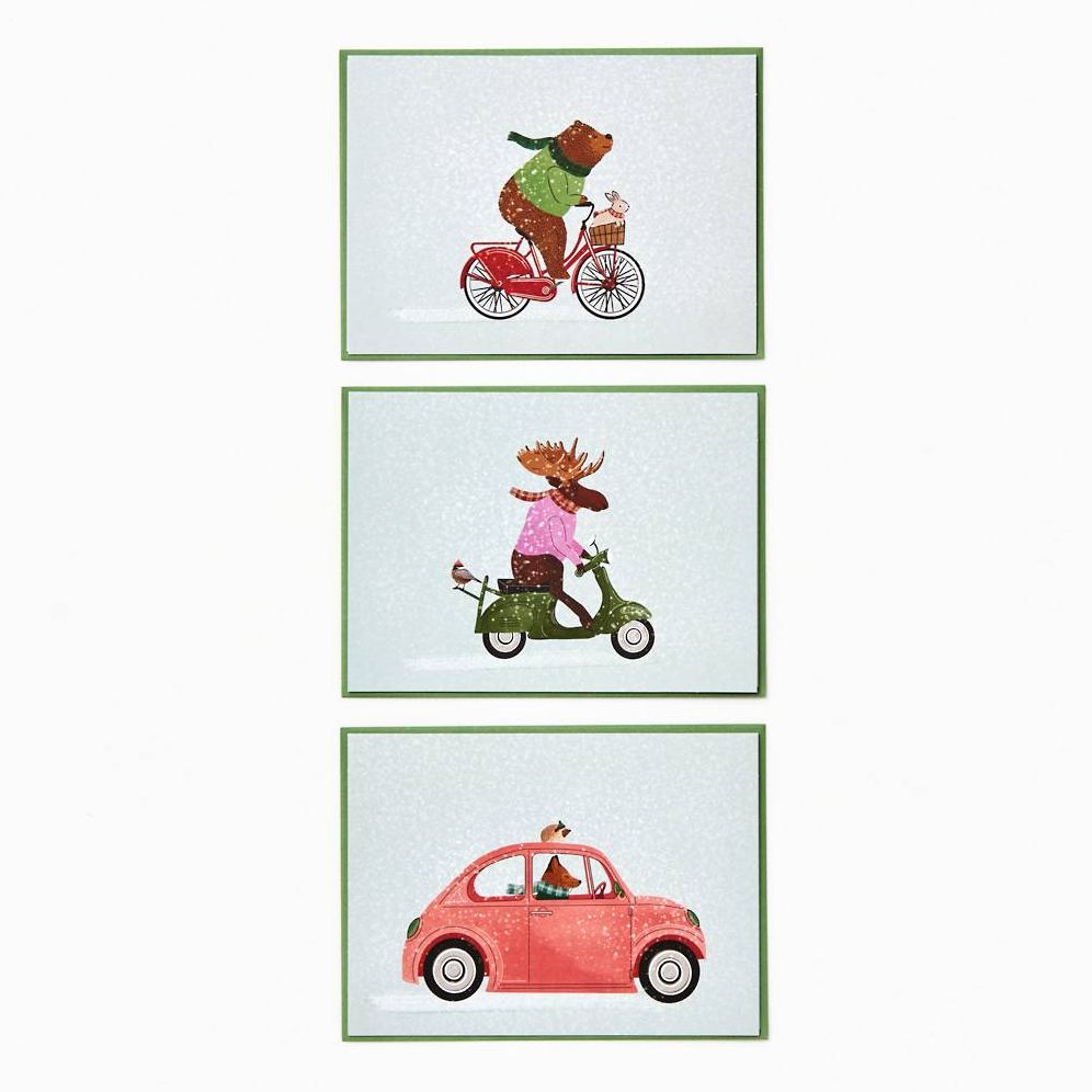 Christmas Crusing Critters Stationery Set