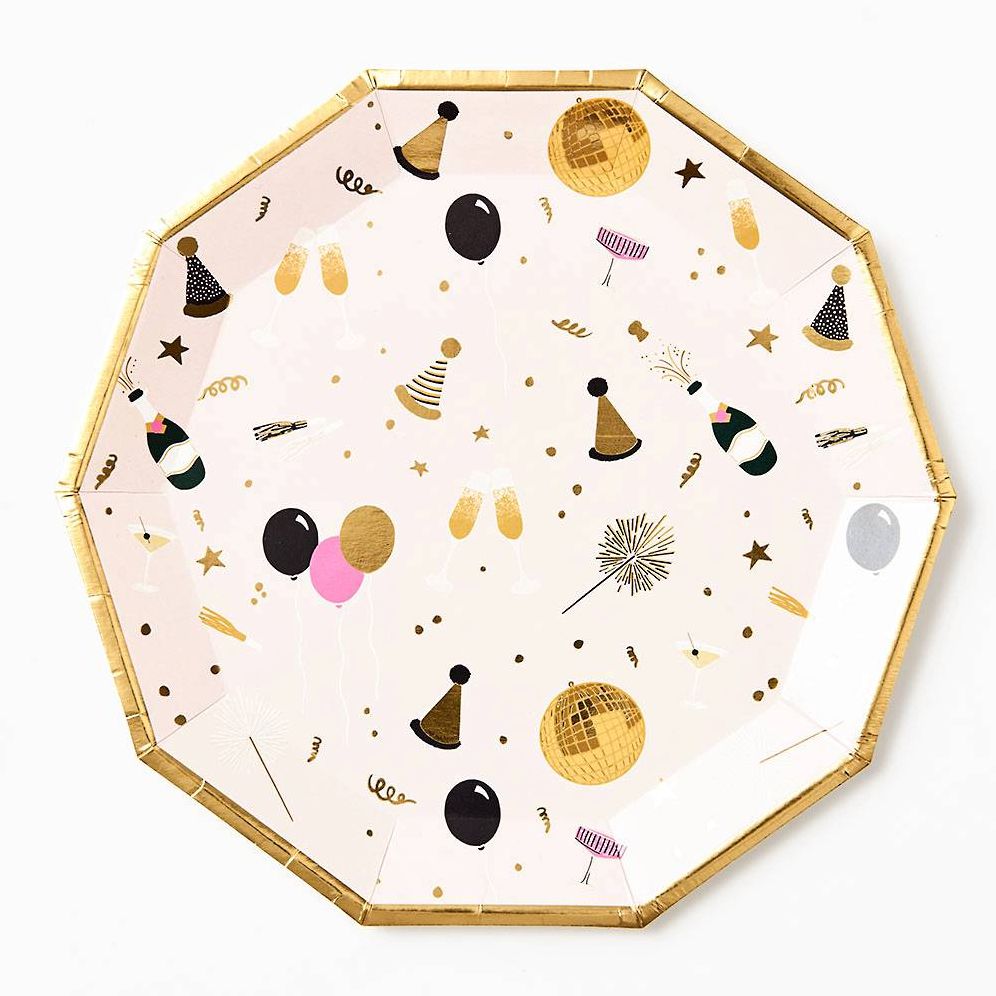 Cheers Decagon Large Plates