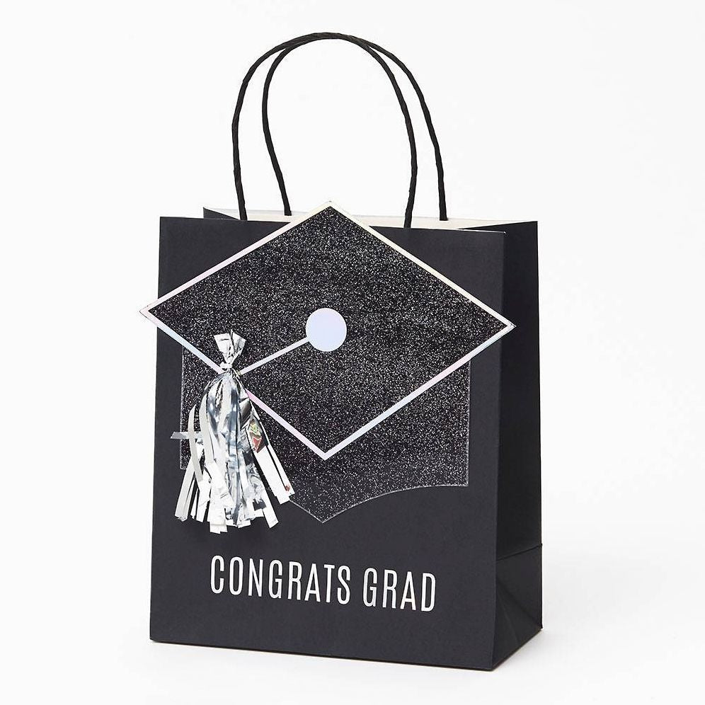 Grad Cap Medium Gift Bag