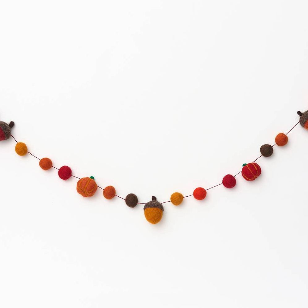 Fall Icon Felt Garland
