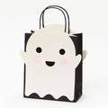 Glitter Ghost Medium Gift Bag
