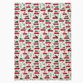 Christmas Trees On Taxi Handmade Paper