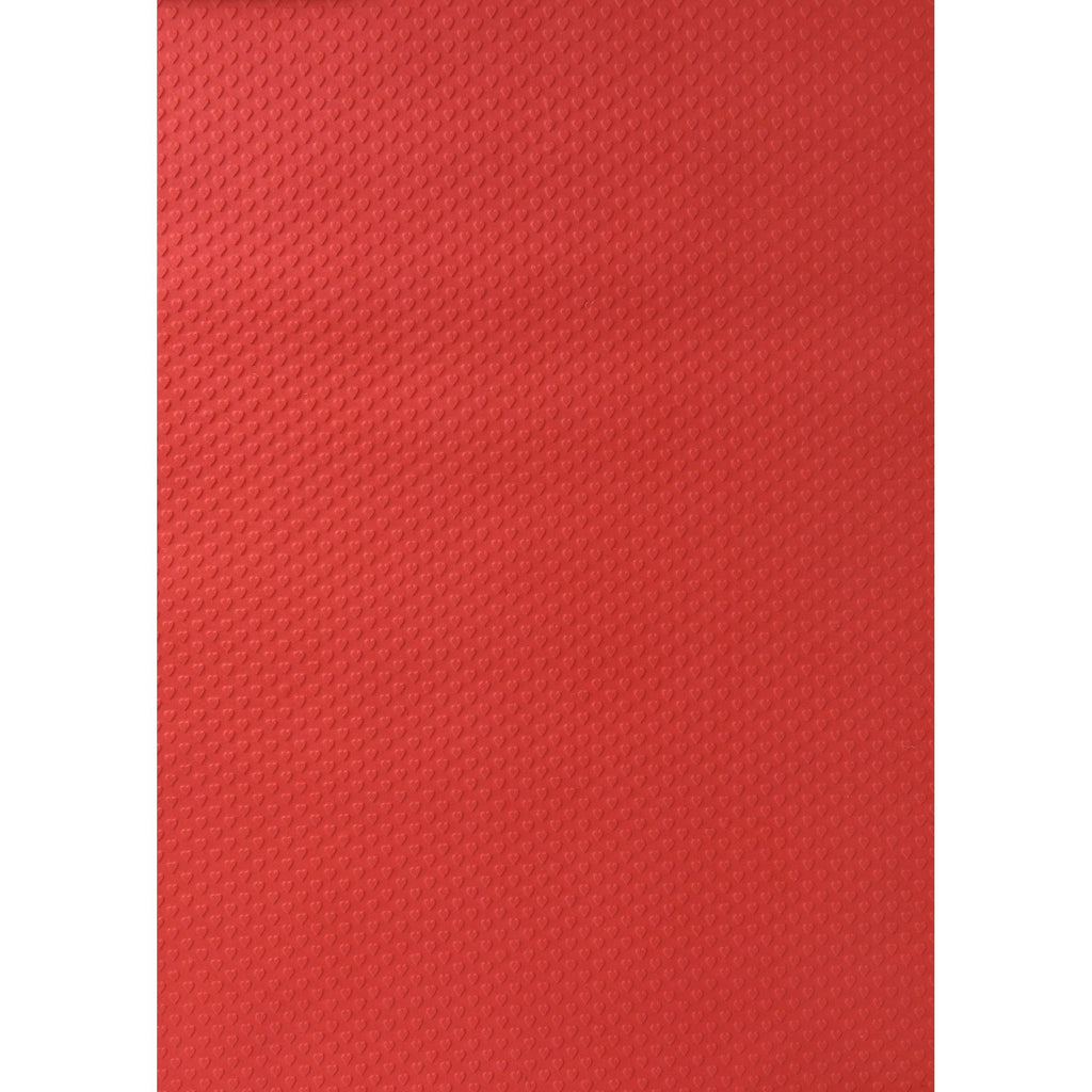Red Heart Embossed Handmade Paper