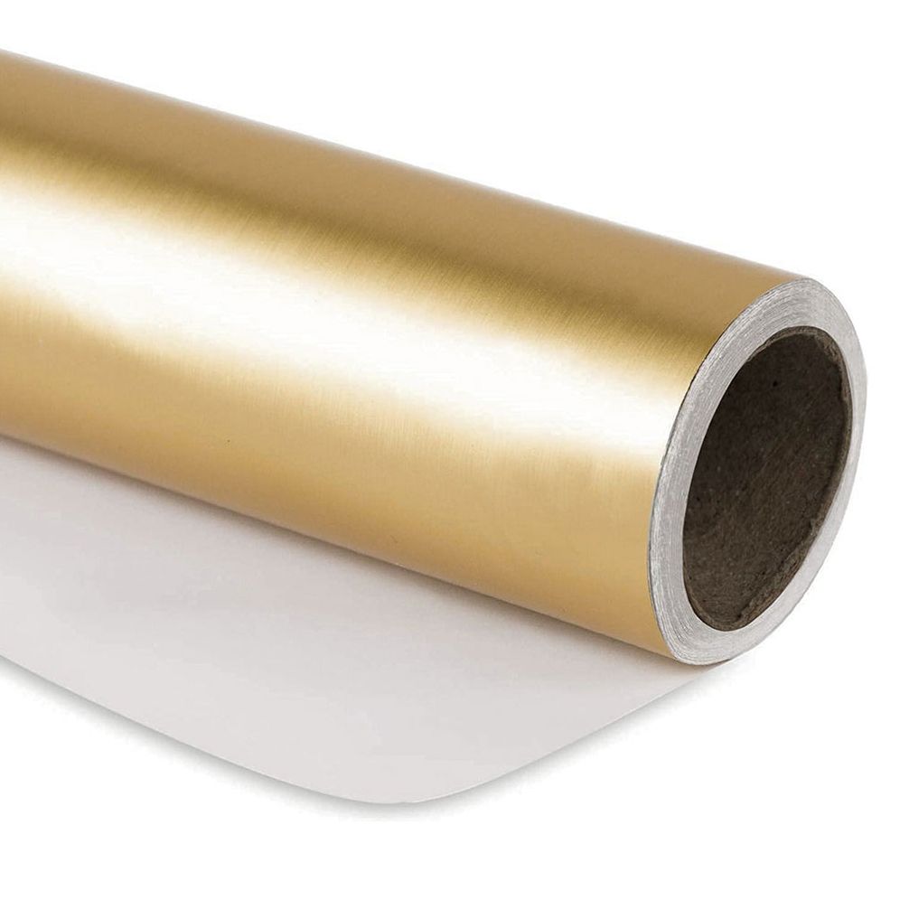Gold Matte Wrapping Paper