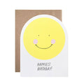 Smiley Face Birthday Card