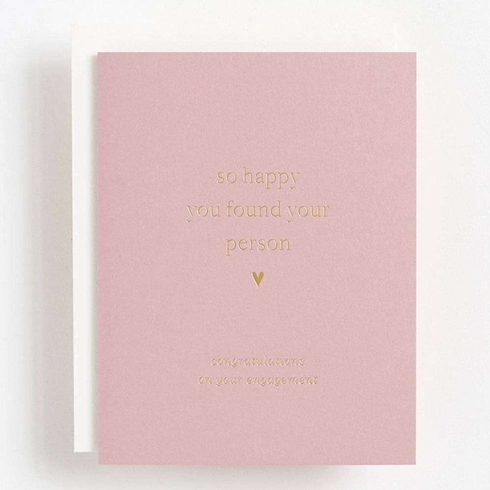 Found Your Person Engagement Card