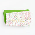Christmas Colorful Flurry Money Card Stationery Set