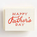 Baseball Father's Day Letterpress Card