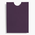 A7 Aubergine Half-Moon Enclosures