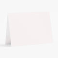4 Bar Eco White Folded Cards