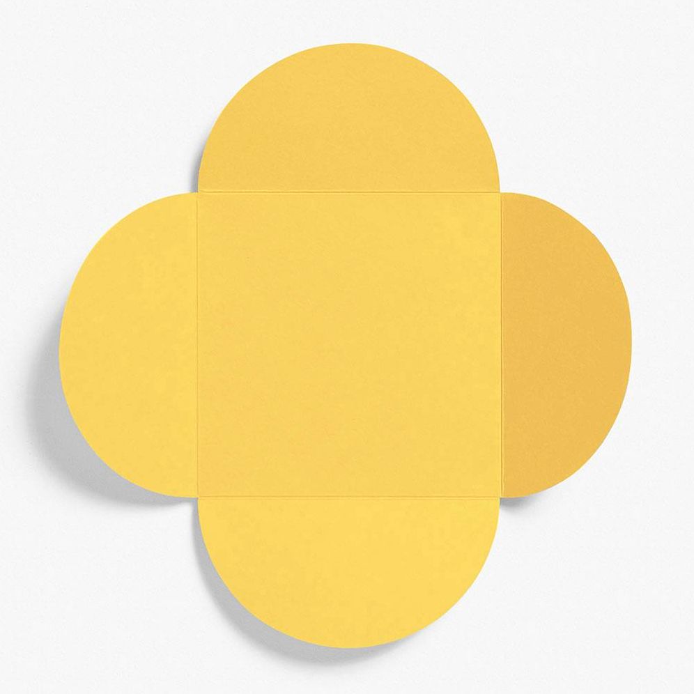 5.25" Square Curry Petal Envelopes