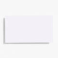 Pure White Business Cards