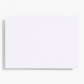 Pure White A6 Note Cards
