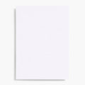 Pure White 4 Bar Note Cards