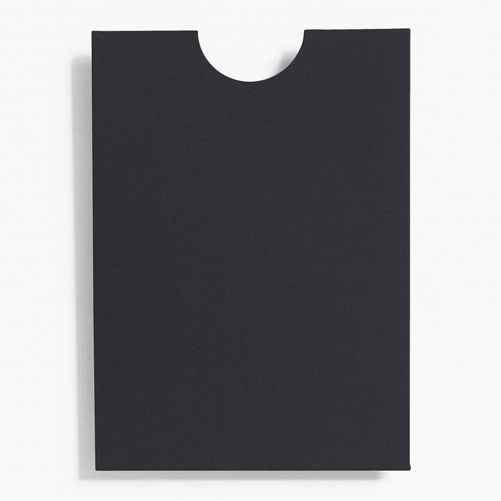 A7 Black Half-Moon Enclosures