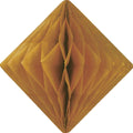 Gold Diamond Paper Honeycomb 15cm