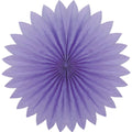 Plain fan, 40cm, Light Purple