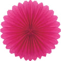 Plain fan, 40cm, Fuschia