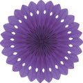 Detailed fan, 30cm, Purple
