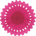 Detailed fan, 30cm, Fuschia