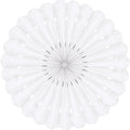 Detailed fan, 30cm, White
