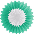 Double fan,40cm, Mint/White