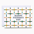 Diamond Check Father's Day Card