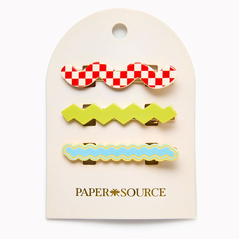 Squiggly Hairclips