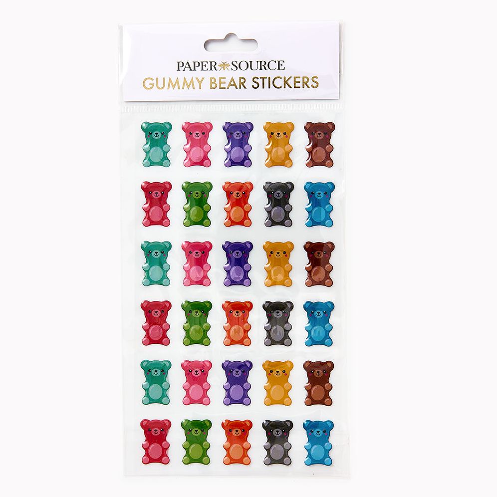 Gummy Bear Sticker Sheet