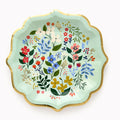 Primrose 9" Fancy Paper Plates - S/10