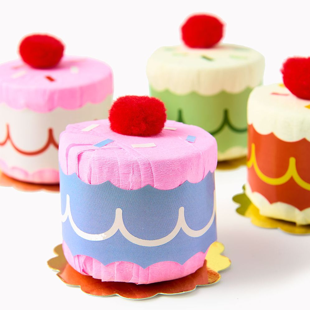 Vintage Cake Surprise Balls S/4
