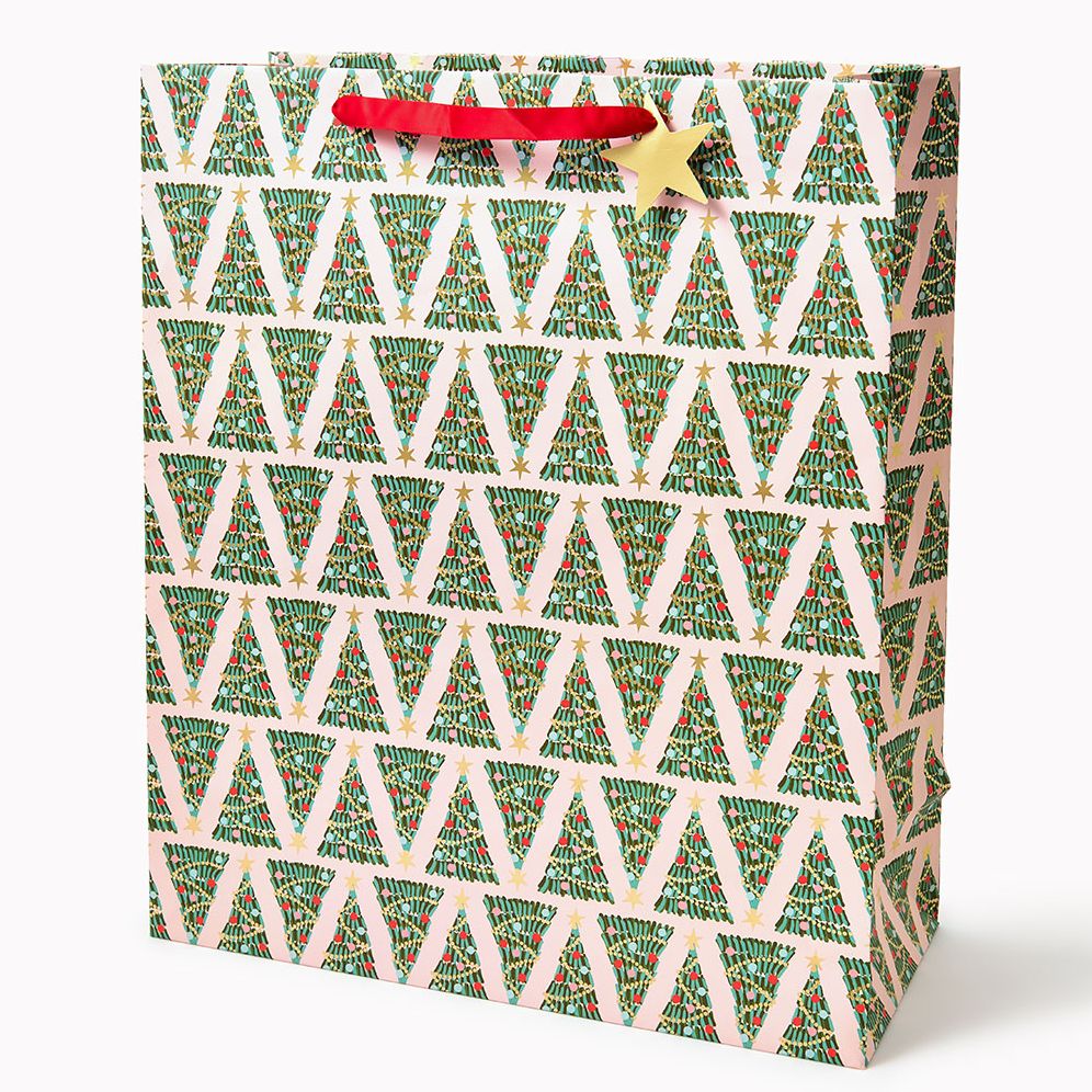 Festive Trees XL Gift bag