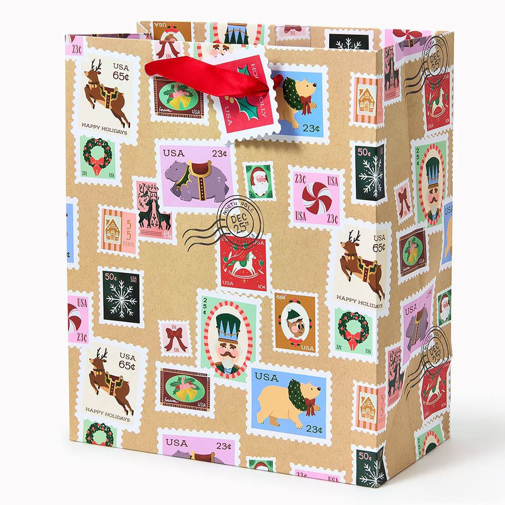 Santa Mail Medium Gift Bag
