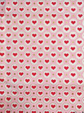 Pink & Red Hearts Handmade Paper