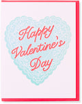 Vintage Valentine's Day Letterpress Greeting Card