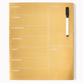 Wisteria Paper Wasp Weekly Magnetic Calendar