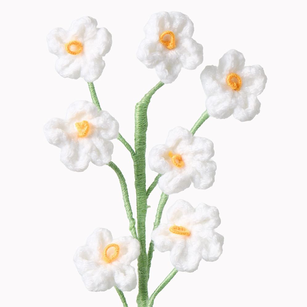 Baby's Breath Crochet Flower