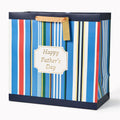 Father's Day Stripes Large Gift Bag