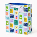 Birthday Stamps Medium Gift Bag