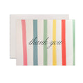 Ribbon Stripe Thank You Card