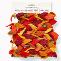 Autumn Leaves Felt Garland
