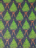 Christmas Trees and Bows Handmade Paper