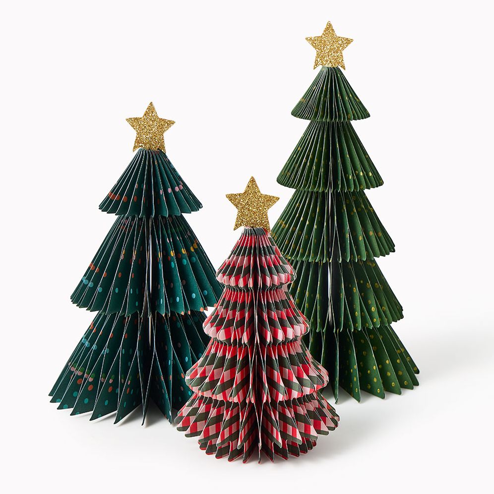 Holiday Honeycomb Set of 3