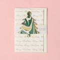 Marble Ornament Christmas Card