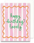 Happy Birthday Lovely Birthday Card