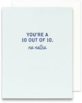 No Notes Love Card