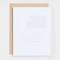 Do It Together Wedding Card