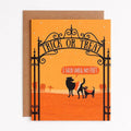 Smell My Feet Halloween Card