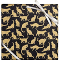 Gold Cats Handmade Paper